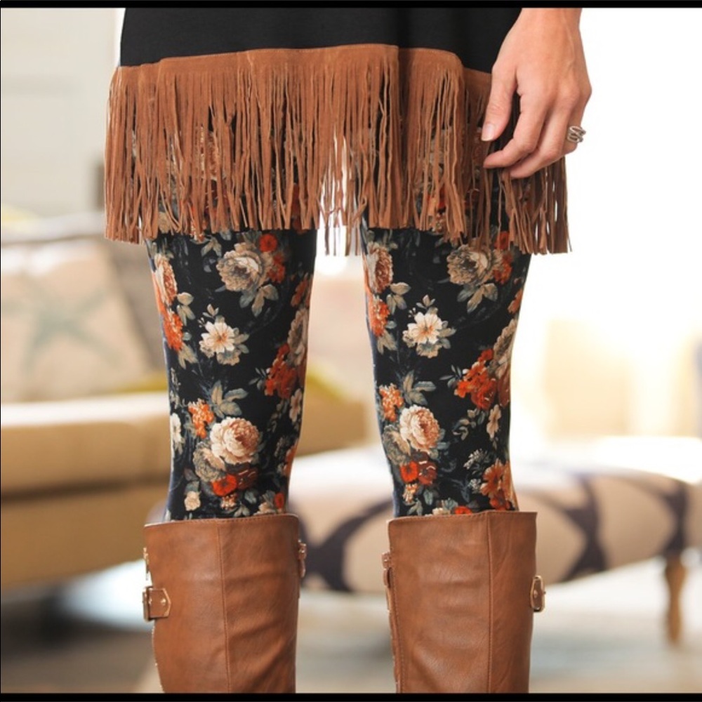 🆕New fall floral legging OS